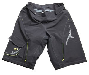 Herren Mountainbike Radhose mit herausnehmbarer Innenhose mit Sitzpolster und justierbarem Taillenbund 